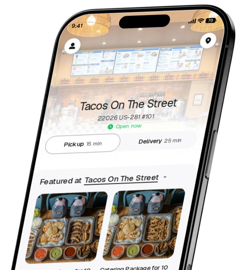 Tacos On The Street app preview