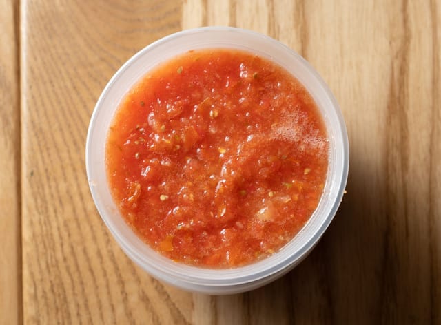 Tomato Salsa - Deli Container.