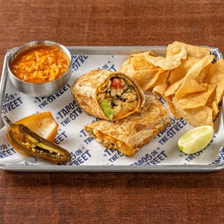 Chicken Burrito Combo.