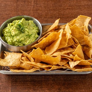 Guacamole and chips