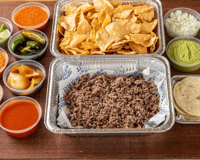 Tray of 1 Pound (lb) of Carne Asada.