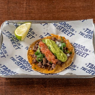 Carne Asada Tostada.