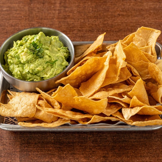 Guacamole and chips - Catering Size.