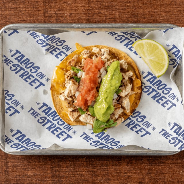 Chicken Tostada.