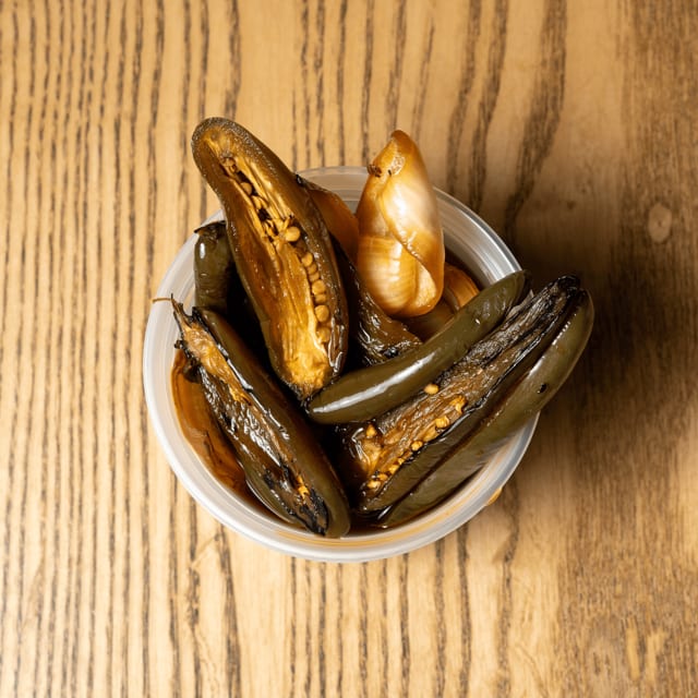 Chile Toreado & Spicy Onion - Deli Container.